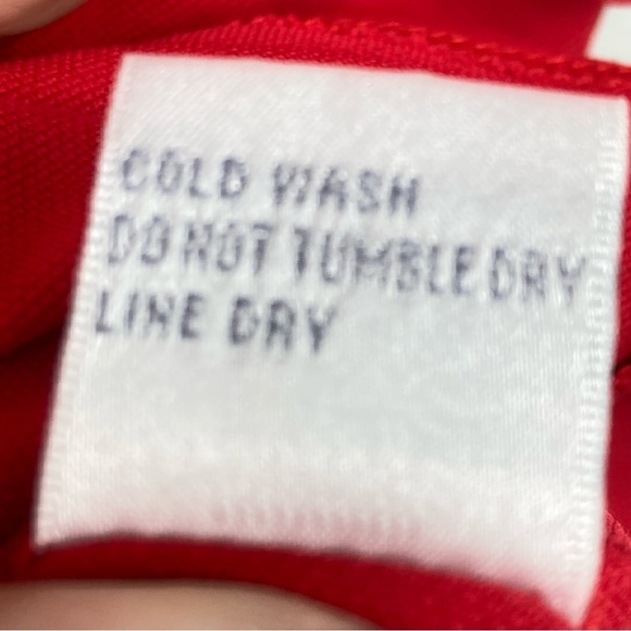 TRAIL Performance Golf/Tennis Shirt in Red - Size S - Picture 6 of 9